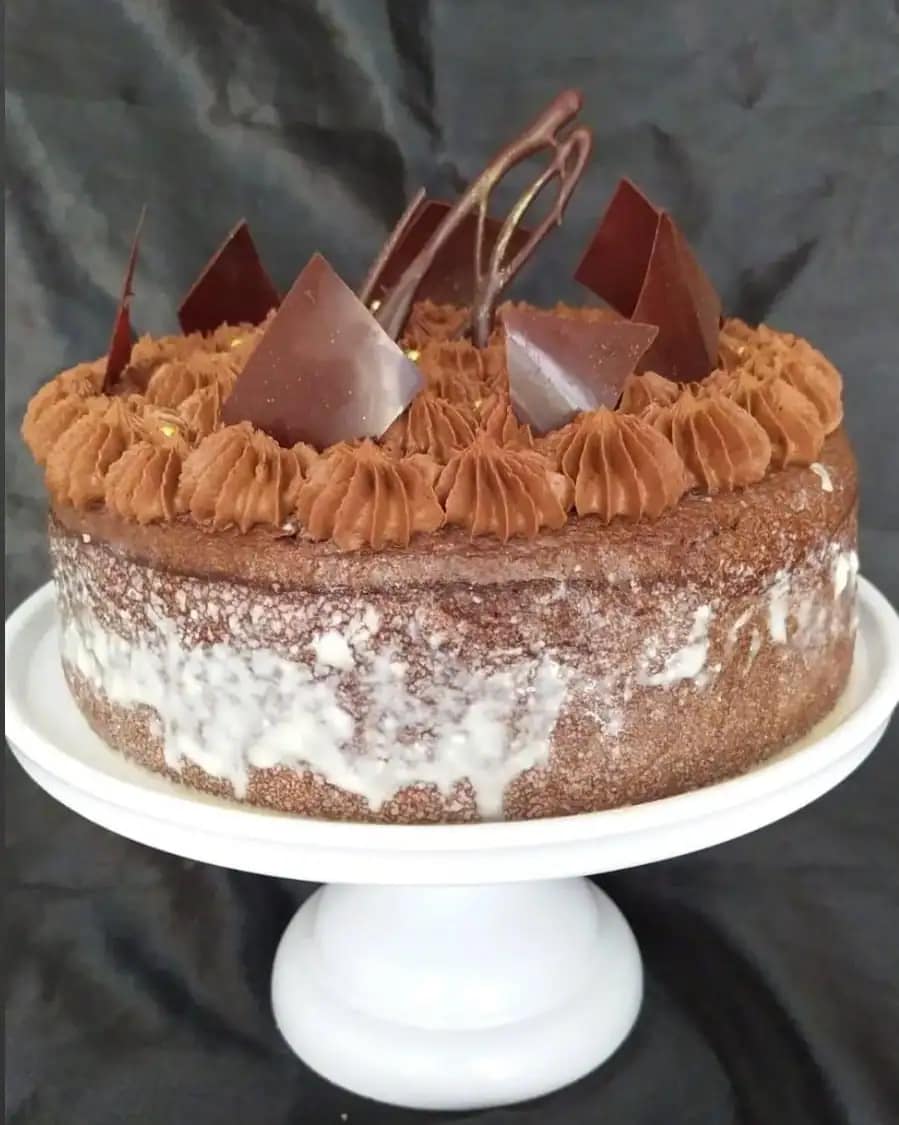 tarta 3 leches de chocolate